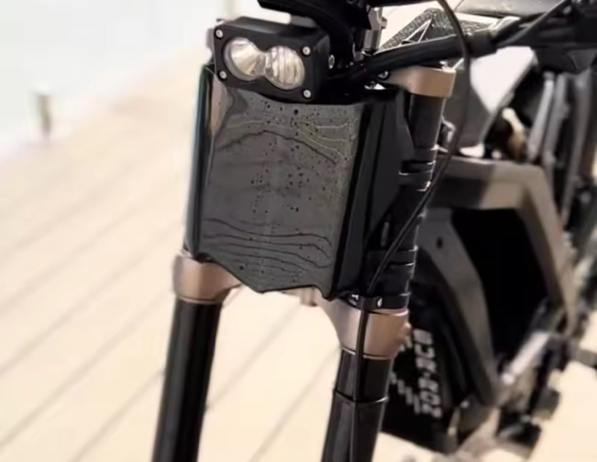 Motocutz style glossy plate